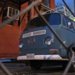 A Volkswagen Bus/Pick-up.